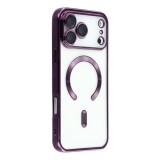 Husa compatibila cu IPhone 17 Pro Max, ALC MOBILE, pentru telefon mobil cu protectie pentru camera, Tehnologie MagSafe, rezistenta la socuri, contur M