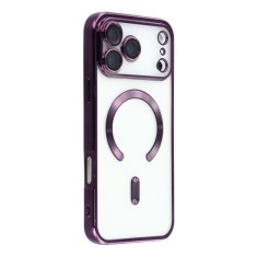 Husa compatibila cu IPhone 17 Pro Max, ALC MOBILE, pentru telefon mobil cu protectie pentru camera, Tehnologie MagSafe, rezistenta la socuri, contur M
