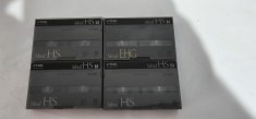 CASETA VIDEO TDK METAL HS 8MM LOT 4 BUCATI , FOLOSITE .