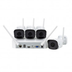 Kit Wireless 4 camere Bullet 2MP + NVR - Uniview foto