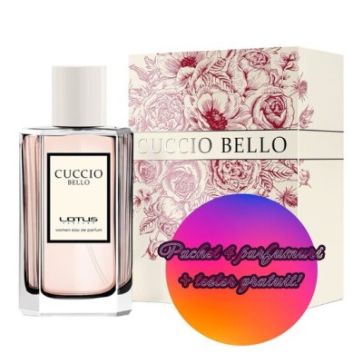 Set 4 Apa de parfum Cuccio Bello, Revers, Femei, 100 ml +Tester 100 ml GRATUIT foto