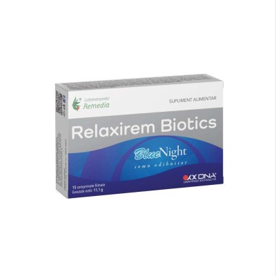 Relaxirem Biotics Bluenight 15 comprimate Remedia foto