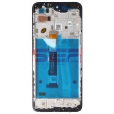 Display LCD Touchscreen cu Rama Original Motorola Moto G42 Negru Service Pack