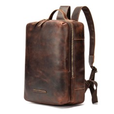Rucsac barbati din piele naturala Crazyhorse, BUSY LDY&amp;GTM&reg; Link