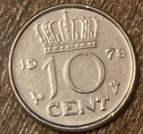 C50 - Moneda foarte veche - Olanda - 10 centi - 1978