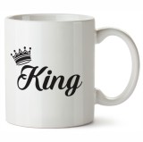 Cana alba Personalizata King, INOVATIX&reg;. 330ml
