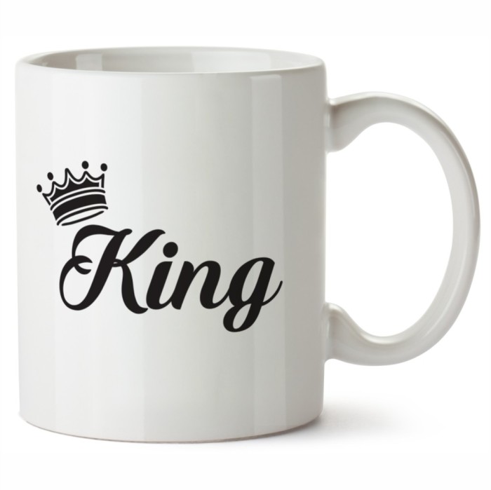 Cana alba Personalizata King, INOVATIX&reg;. 330ml