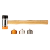 Ciocan pentru tinichigerie NEO Tools 660 g, 45 mm, capete interschimbabile