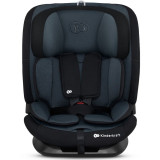 Scaun auto I-size, 76-150 cm, Kinderkraft Oneto 3, ISOFIX, graphite black