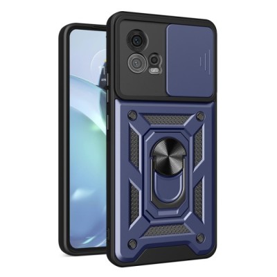 Husa pentru Motorola Moto G72 - Techsuit CamShield Series - Blue foto