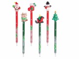 Set 6 pixuri Craciun cm19,5H