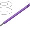 Cablu HookUp Wire litat Cu 16AWG PVC violet 300V 30,5m 100ft: Cablu HookUp Wire 16AWG PVC violet 30,5m