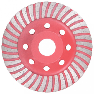 vidaXL Disc de polizare diamantat tip cupă, cu turbo, 115 mm foto