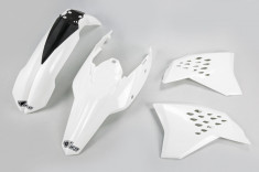 Kit plastice KTM EXC 2009/2010, albe Cod Produs: MX_NEW KTKIT511047 foto