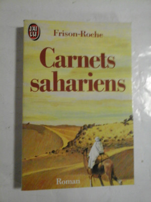 CARNETS SAHARIENS - FRISON-ROCHE foto