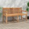 vidaXL Bancă de grădină, 150 cm, lemn masiv de tec 316639