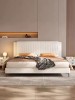 Pat Lyra 160x200 cm Tapitat Catifea Crem Somiera Inclusa ML 2432