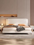 Pat Lyra 160x200 cm Tapitat Catifea Crem Somiera Inclusa ML 2432
