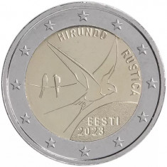 Estonia 2 Euro 2023 - Simbol national - Randunica, KM-New UNC !!!