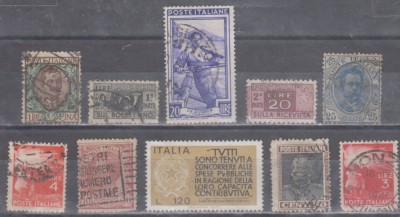 M2 - R1 12 - TIMBRE FOARTE VECHI - ITALIA foto