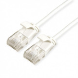 Cablu de retea RJ45 MYCON Slim UTP Cat.6A LSOH 10m Alb, CON0986
