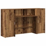 Cumpara ieftin Birou de receptie Lemn vechi 180x50x103,5 cm Lemn prelucrat