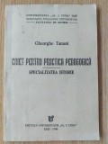 Caiet pentru practica pedagogica Specialitatea istorie- Gheorghe Tanasa