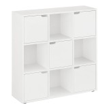 Cumpara ieftin Biblioteca Bookel , Alb 88x28x89cm