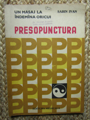 PRESOPUNCTURA - SABIN IVAN foto