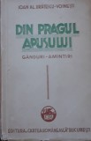 DIN PRAGUL APUSULUI GANDURI AMINTIRI - IOAN AL. BRATESCU VOINESTI