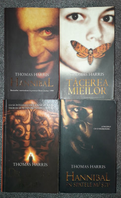 Thomas Harris - Hannibal, Tacerea mieilor, Dragonul rosu, In spatele mastii foto