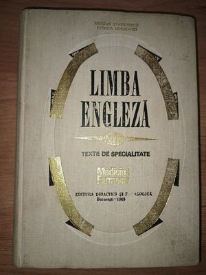 Limba engleza Texte de specialitate Medicina farmacie foto