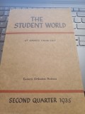 Revista &rdquo;The Student World&rdquo;, volume XXVIII, Second Quarter, 1935, number 2
