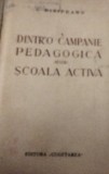 DINTR'O CAMPANIE PEDAGOGICA PENTRU SCOALA ACTIVA I.NISIPEANU 1929