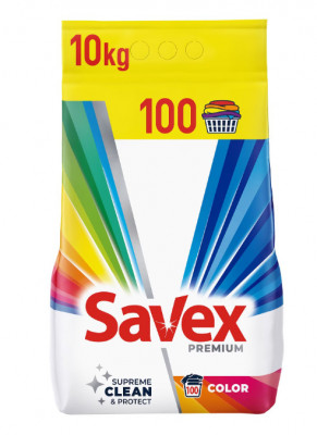 Detergent de rufe automat Savex Premium Color, 100 spalari, 10kg foto