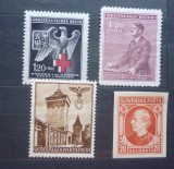 Set timbre Germania Boemia Crucea Rosie Hitler Generalgouvernement Slovacia Hlinka - A228