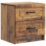 vidaXL Dulap de noapte Lemn vechi 43 x 34,5 x 44,5 cm Lemn prelucrat 895691