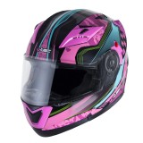 Cumpara ieftin Casca Moto Flip-Up W-TEC YM-925 Magenta, L(59-60)