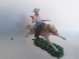 bnk jc Cowboy calare cu pistol si pusca - Vestul Salbatic - Hong Kong copie Timpo