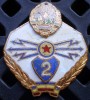 I.385 INSIGNA MILITARA ROMANIA TRANSMISIONIST SPECIALIST DE CLASA 2, Romania de la 1950