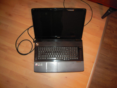 Laptop DEFECT ACER Aspire 8730, 18.4 inch, pad, display nefunctional, pt piese foto