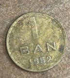 MNDRO0001 Monedă 1 Ban 1952 - Republica Populară Rom&acirc;nă (RPR) - Colecție