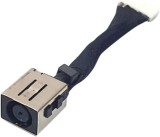 Mufa alimentare Laptop, Dell, Latitude 5510, P80F, P80F002, 0W3P6G, W3P6G, DC301013900, EDC50 DC IN CABLE, 6cm