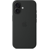 Husa de protectie Apple Silicone Case with MagSafe pentru iPhone 16- Black