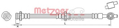 Conducta / cablu frana NISSAN ALMERA II Hatchback (N16) (2000 - 2016) METZGER 4110388 foto