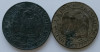 Lot monede- Imperiul Francez - 5 Centimes 1854 - A si BB, Europa