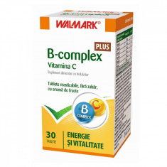 W B Complex+Vit C, 30 Tablete Masticabile