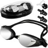 Ochelari Inot Profesionali Dactylion cu Dopuri Urechi/Nas, Anti-aburire, Protectie UV + Husa