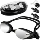 Ochelari Inot Profesionali Dactylion, Anti-aburire, UV, Dopuri Urechi+Nas, Carcasa Protectie, Unisex, Piscina/Mare