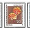 DDR 1961 - flori de gradina, serie neuzata